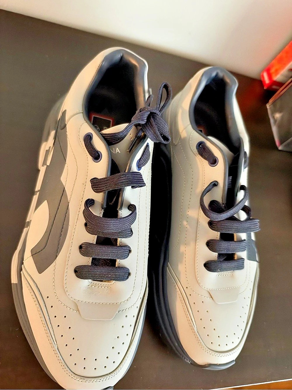Dolce & Gabbana Men's Sneakers White & Gray